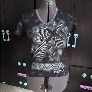Nazca Peru T-Shirt - Black